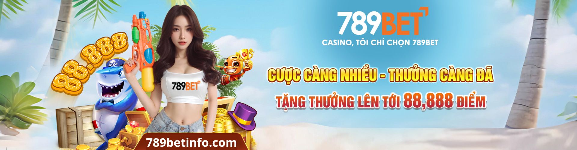 Cược càng nhiều, thưởng càng nhiều tại 789BET