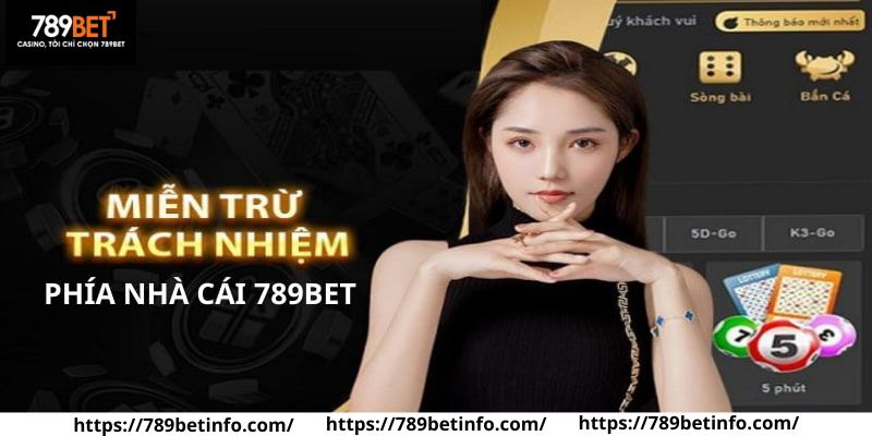 Quy định miễn trừ trách nhiệm 789BET khi người chơi vi phạm